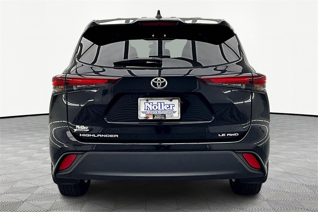 Used 2024 Midnight Black Metallic Toyota LE image 4