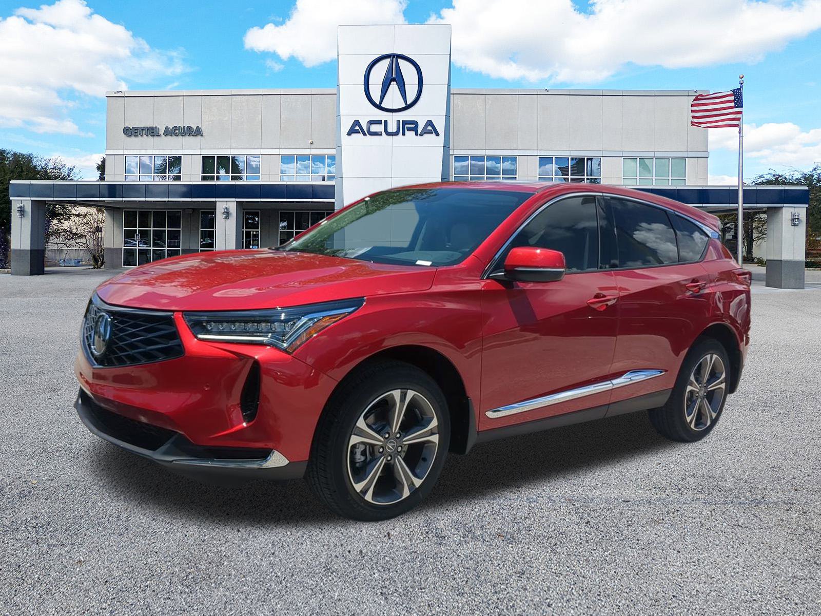 New 2025 Performance Red Pearl Acura w/Technology Package image 1