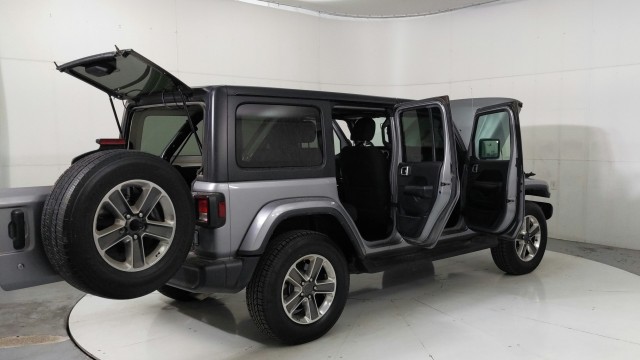 Used 2020 BULLET SILVER METALLIC C Jeep Sahara image 11
