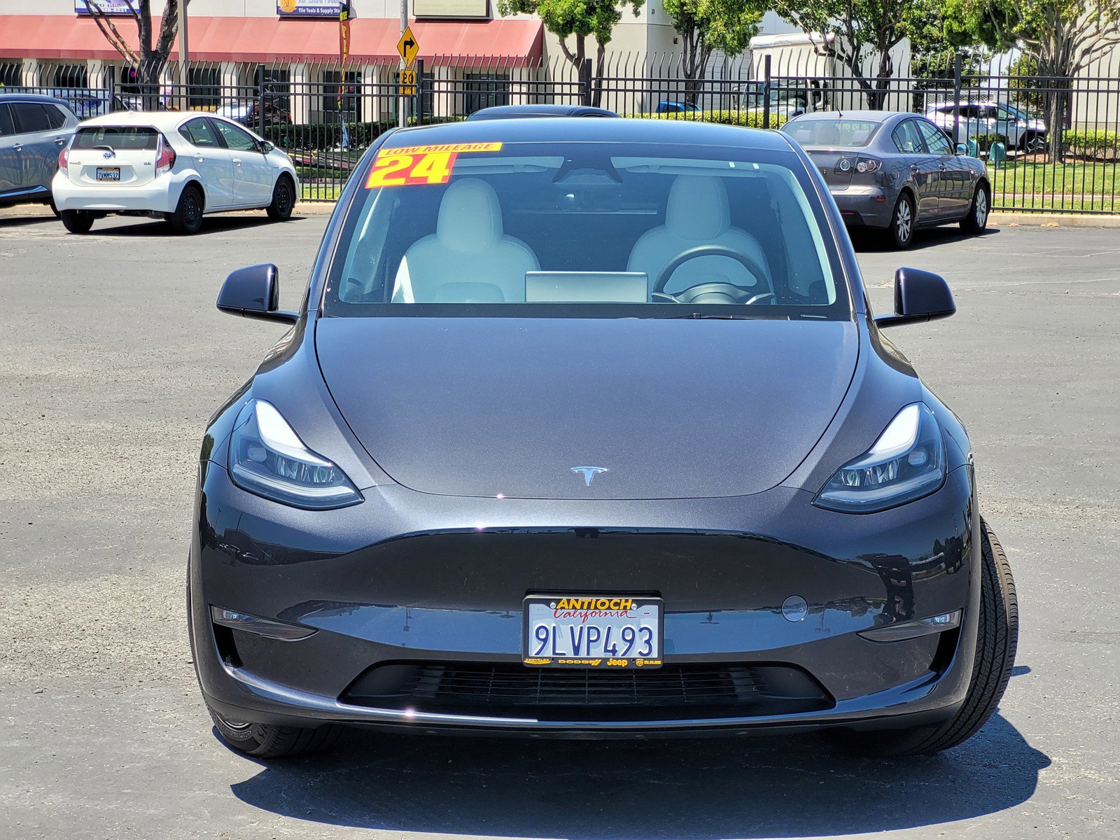 Used 2024 Tesla Model Y Long Range with VIN 7SAYGDEE6RF027750 for sale in Antioch, CA