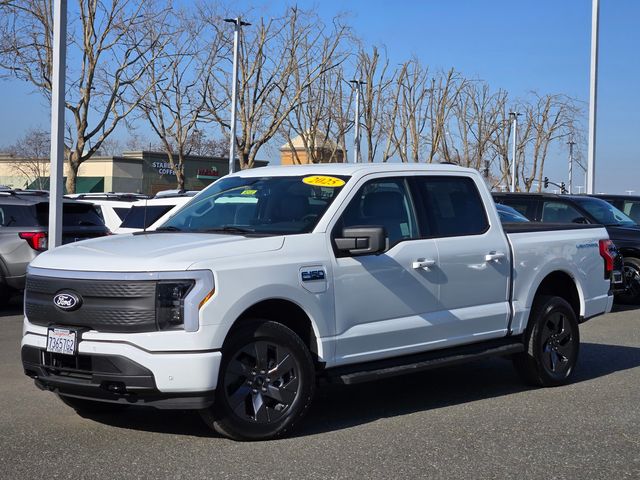 Used 2025 Ford F-150 Lightning Flash with VIN 1FTVW3LU4SWG18989 for sale in San Leandro, CA