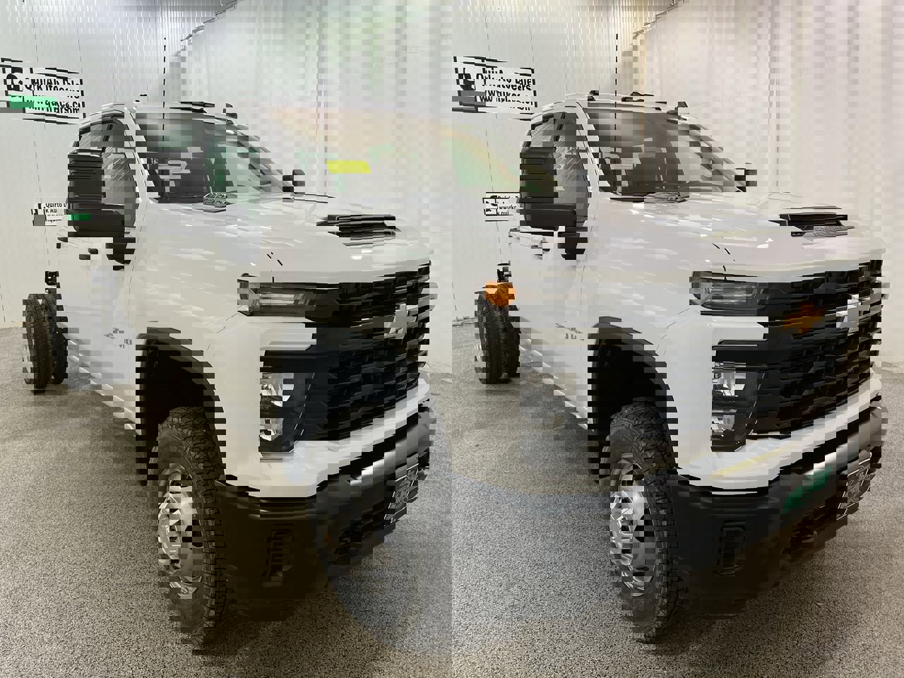 New 2025 Summit White Chevrolet Work Truck image 1