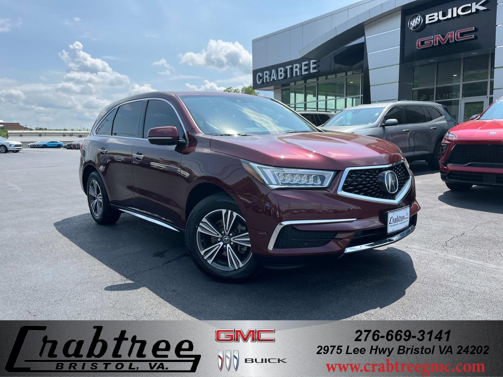 Used 2018 Red Acura 3.5L image 1