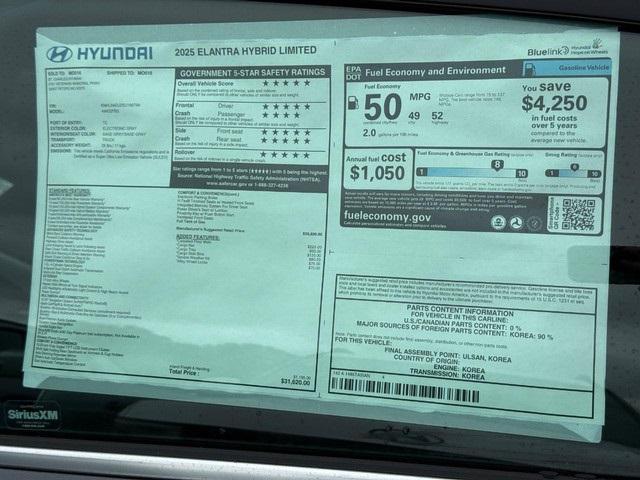 2025 Hyundai Elantra Hybrid Limited photo 18