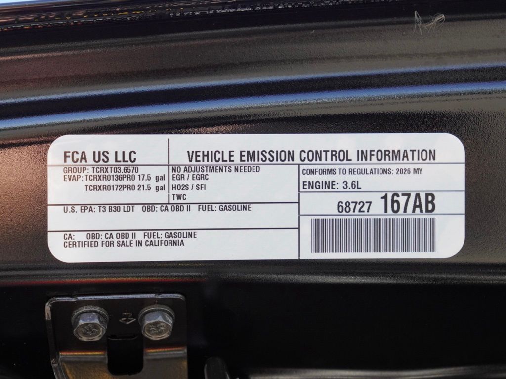 New 2026 Black Clear-Coat Exterior Paint Jeep Rubicon image 30