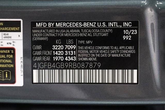 2024 Mercedes Benz GLE 4MATIC photo 30
