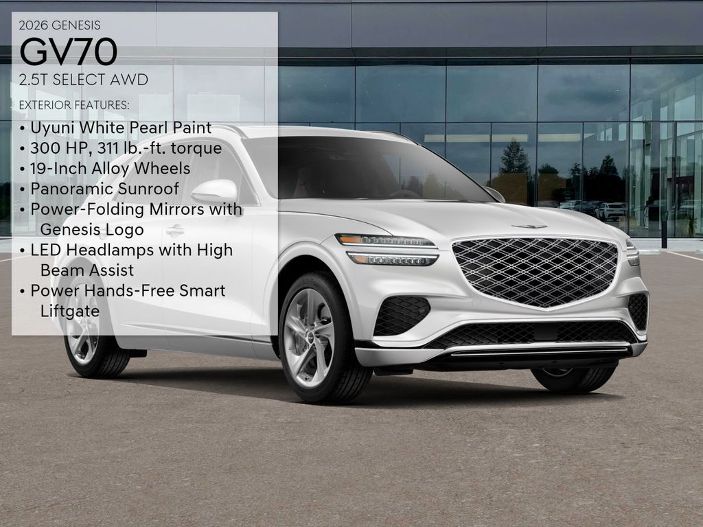 2026 Genesis GV70 2.5T Select photo 3