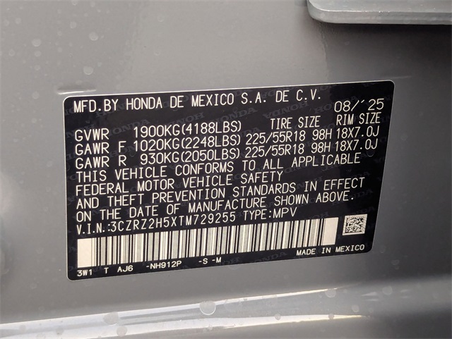 2026 Honda HR-V Sport photo 22