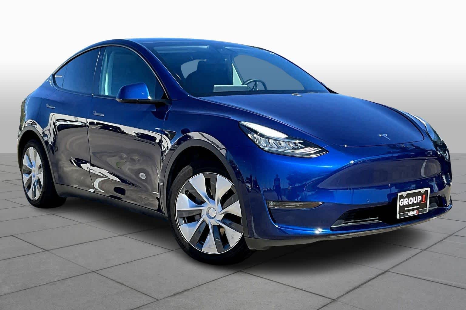 Used 2021 Tesla Model Y Long Range with VIN 5YJYGDEE0MF297417 for sale in Houston, TX