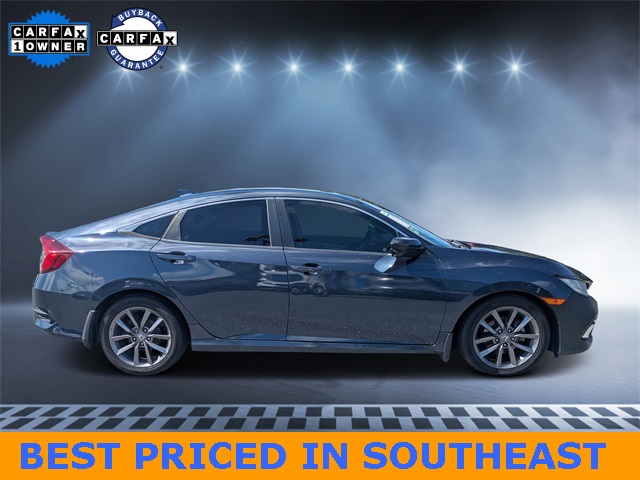Used 2019 Honda Civic EX with VIN 19XFC1F31KE015030 for sale in Lake City, FL