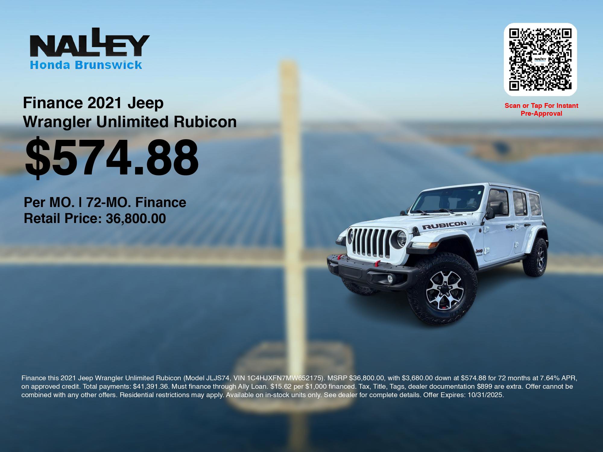 2021 Jeep Wrangler Unlimited Rubicon photo 3