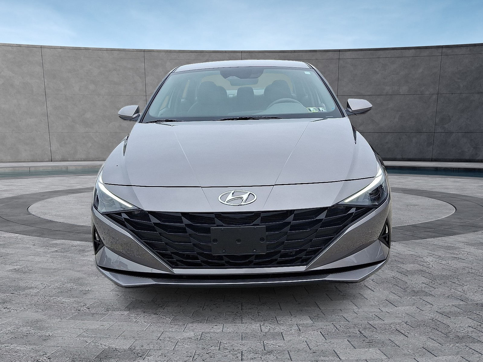 2023 Hyundai Elantra Hybrid Blue photo 3