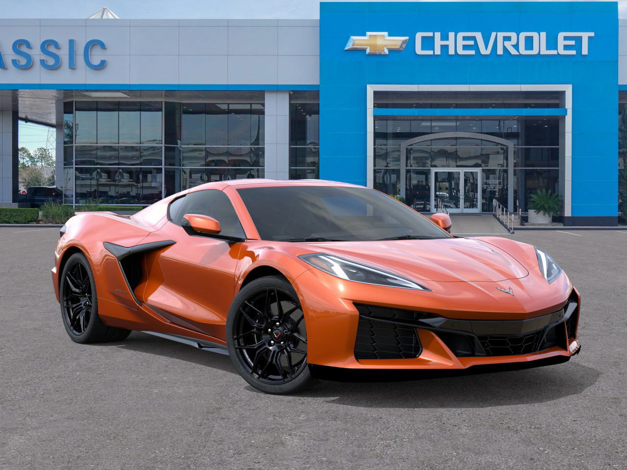 2026 Chevrolet Corvette Z06 2LZ Orange at Classic Elite Chevrolet Hwy 6