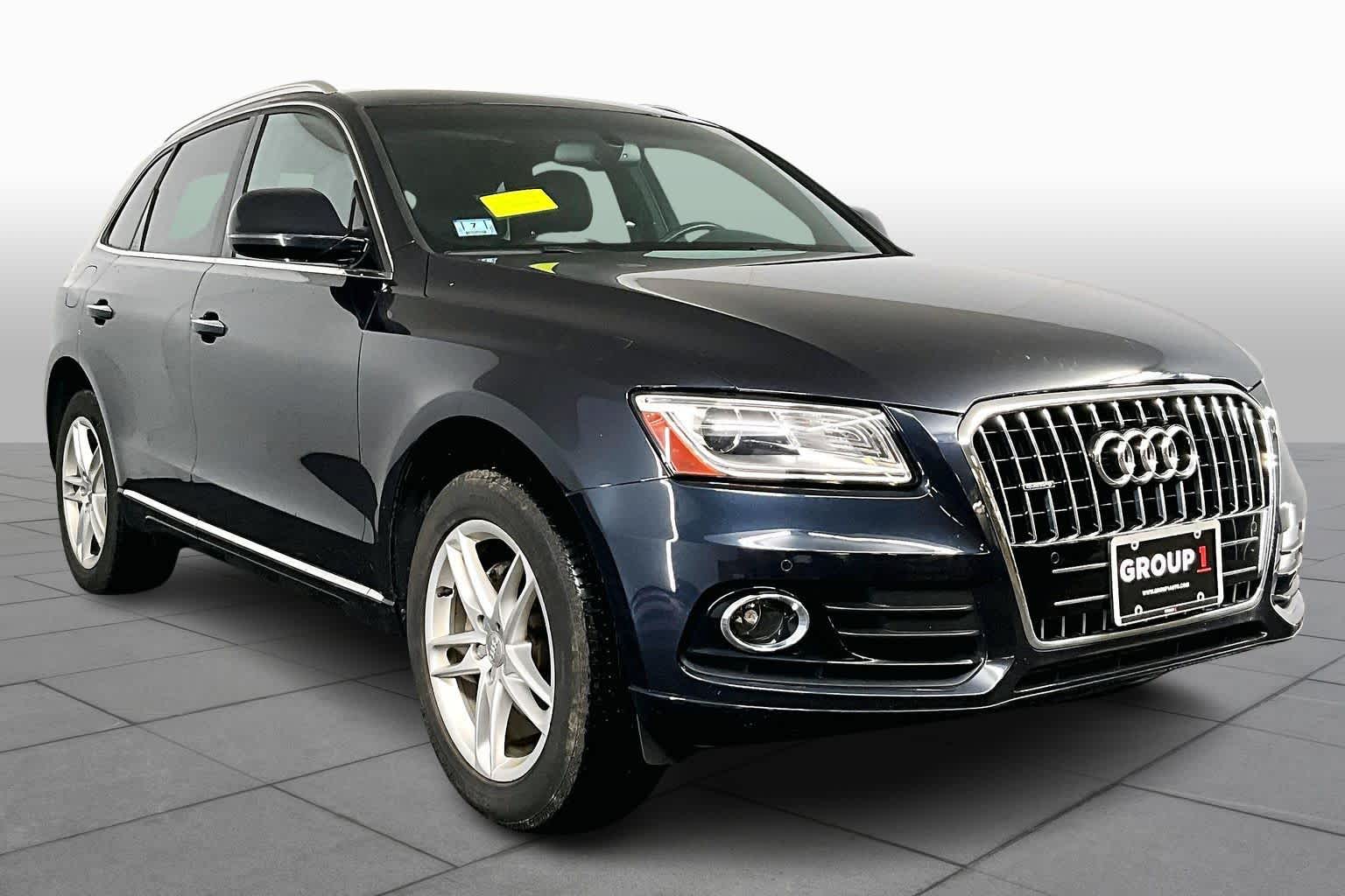 Used 2016 Audi Q5 Premium Plus with VIN WA1L2AFP1GA051801 for sale in Hanover, MA