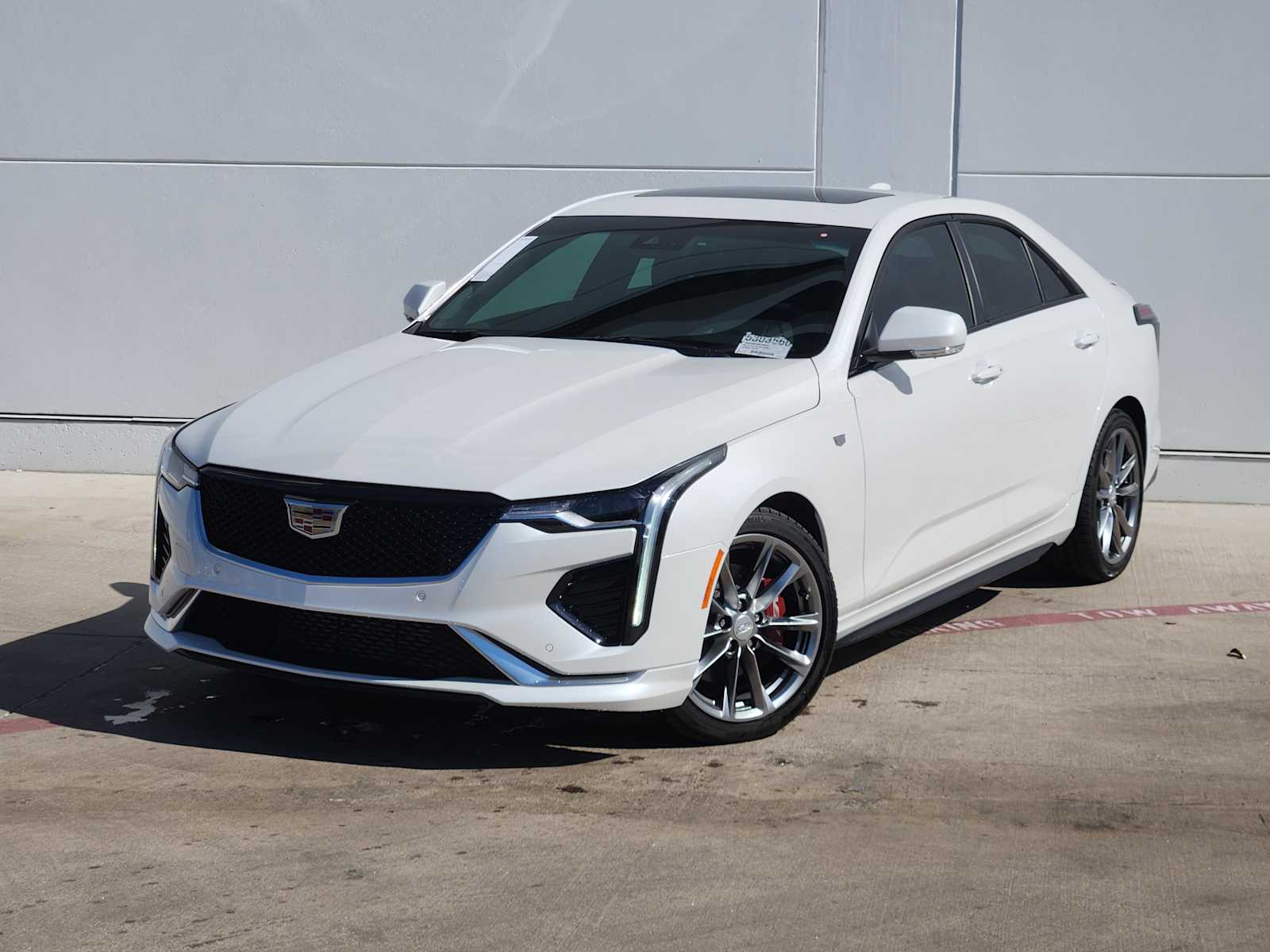 New 2025 Crystal White Tricoat Cadillac Sport image 1