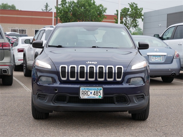 Used 2014 Jeep Cherokee Sport with VIN 1C4PJMAB7EW166524 for sale in Inver Grove Heights, Minnesota