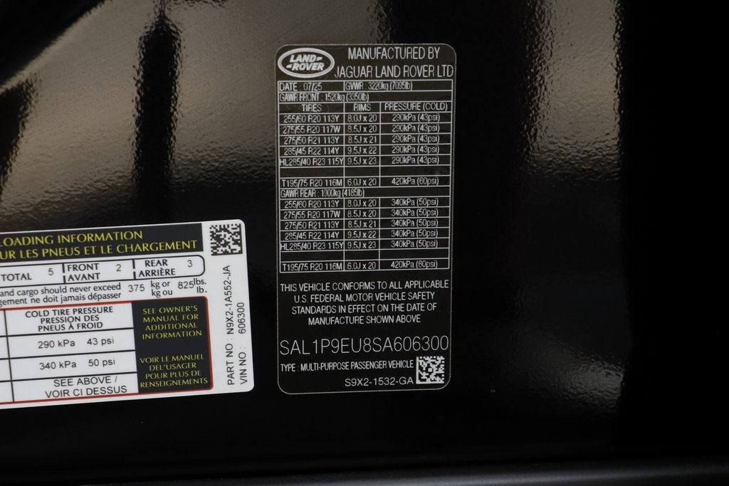2025 Land Rover Range Rover Sport SE photo 24