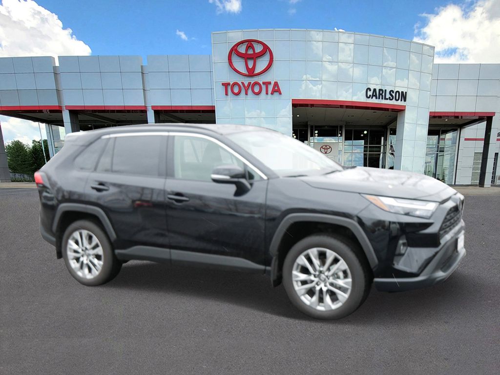 Certified 2025 Toyota RAV4 XLE Premium with VIN 2T3A1RFV7SW567135 for sale in Minneapolis, Minnesota
