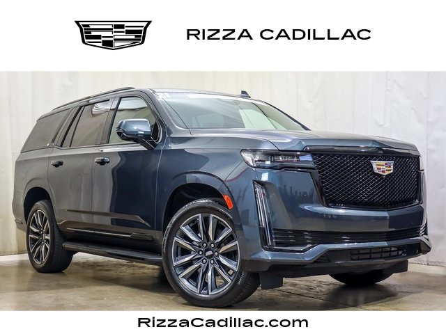 Used 2021 Gray Cadillac Sport image 1