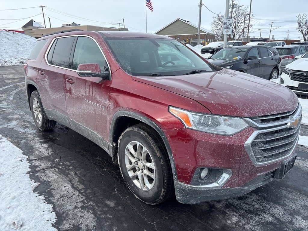 Used 2019 Chevrolet Traverse 1LT with VIN 1GNERGKW6KJ288763 for sale in Hamburg, NY
