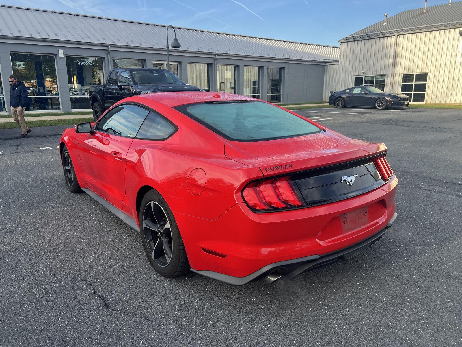 Used 2019 Ford Mustang EcoBoost with VIN 1FA6P8TH5K5124685 for sale in Waynesboro, VA