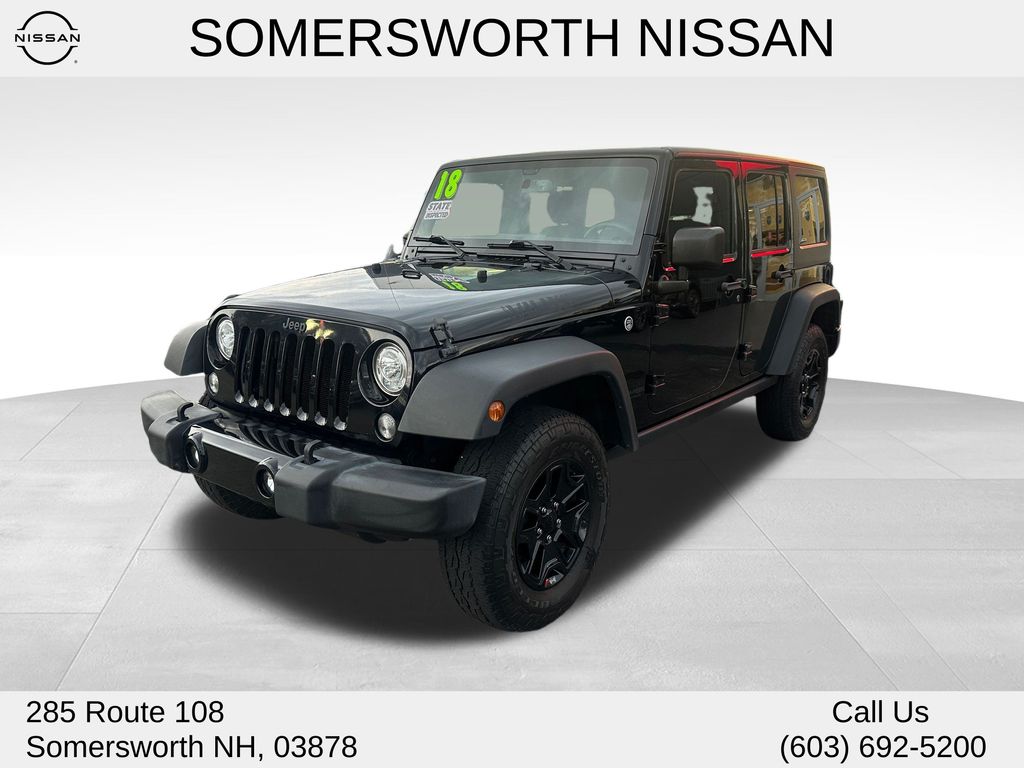 2018 Jeep Wrangler JK Unlimited Willys Wheeler