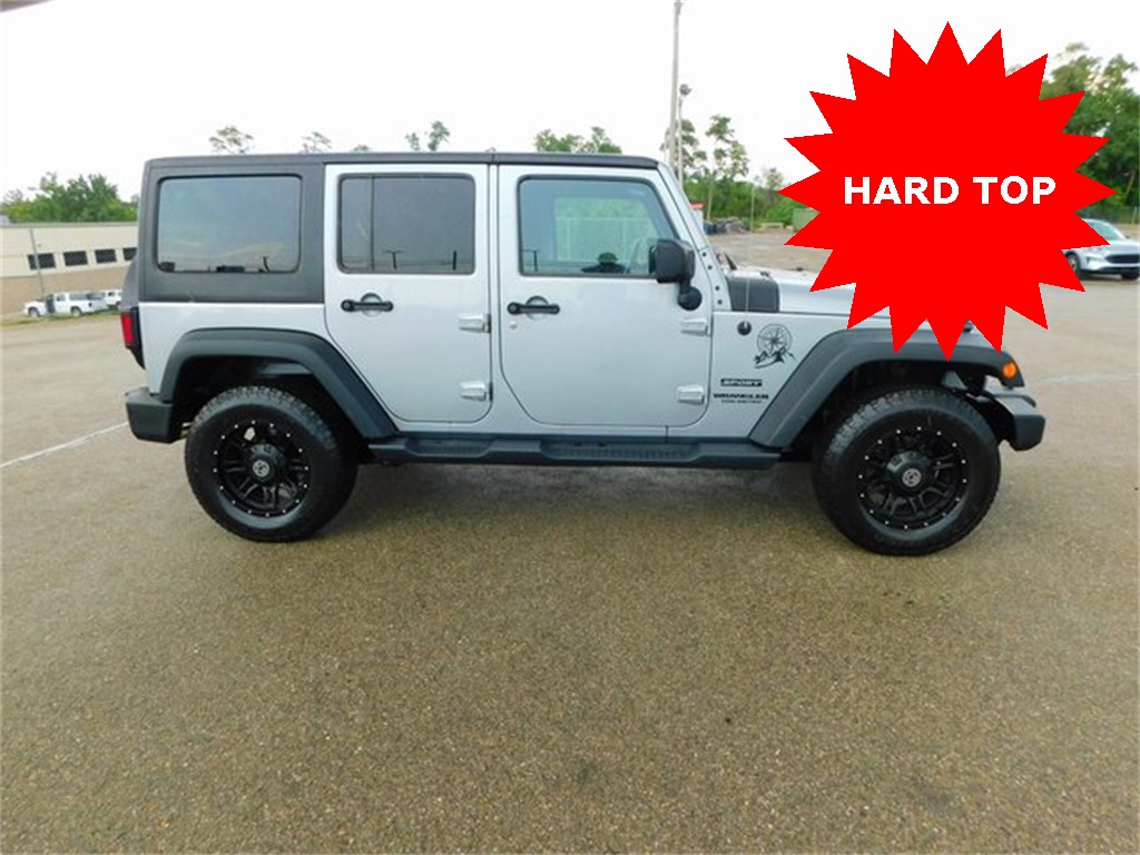Used 2015 Jeep Wrangler Unlimited Sport with VIN 1C4BJWDG2FL762639 for sale in Richmond, IN
