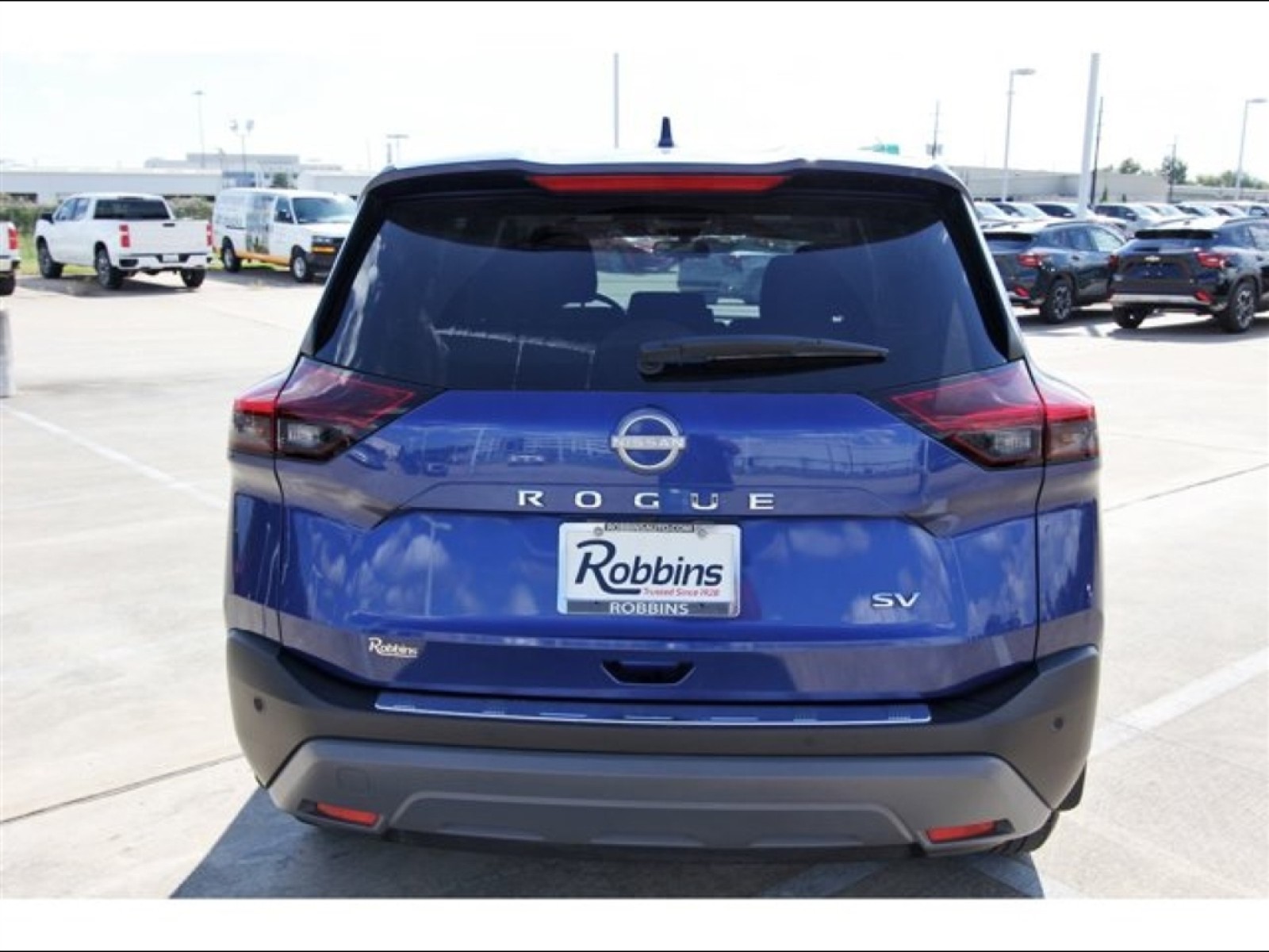 2023 Nissan Rogue SV Blue at Robbins Nissan