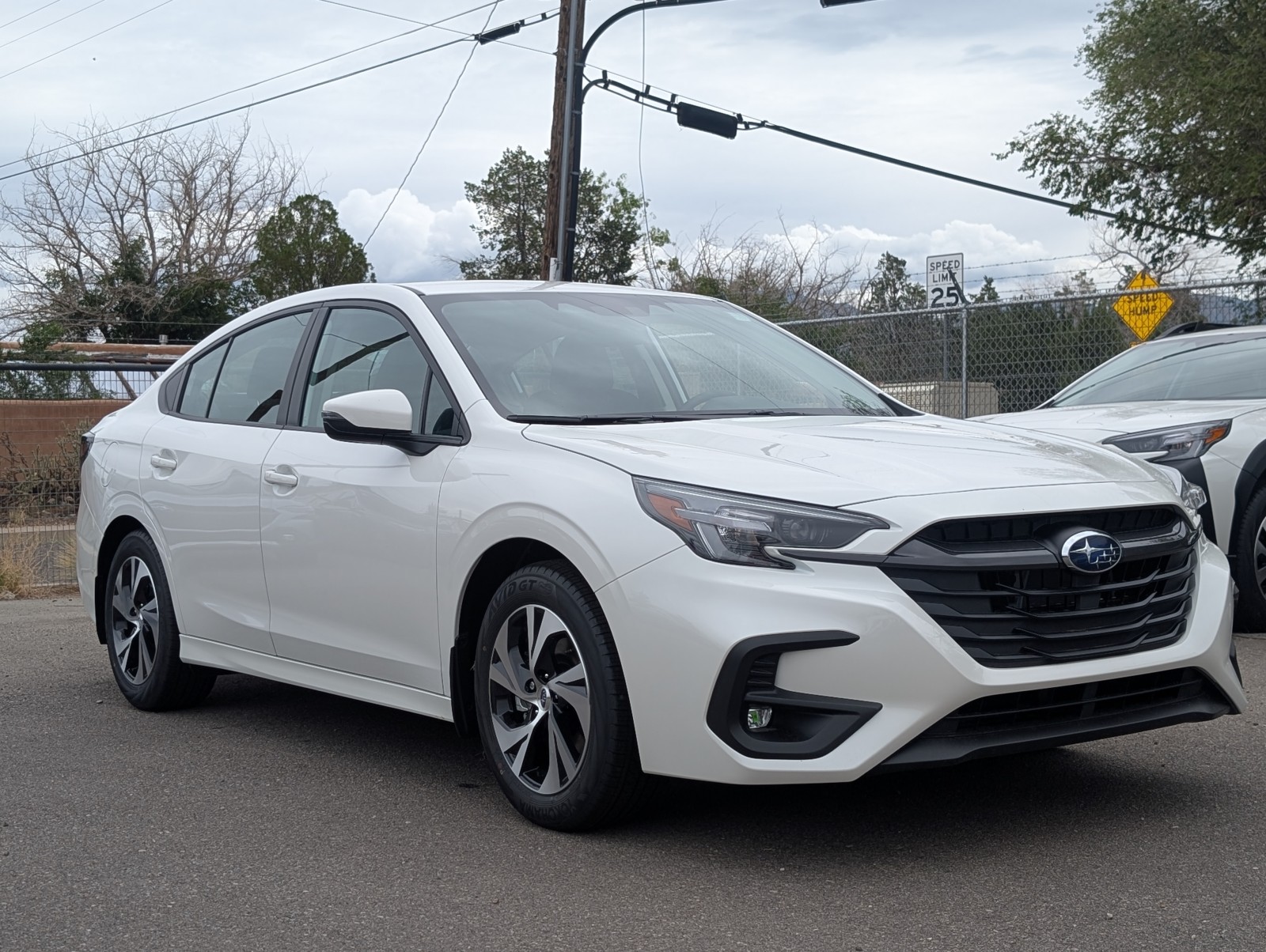 New 2025 Crystal White Pearl Subaru Premium image 1