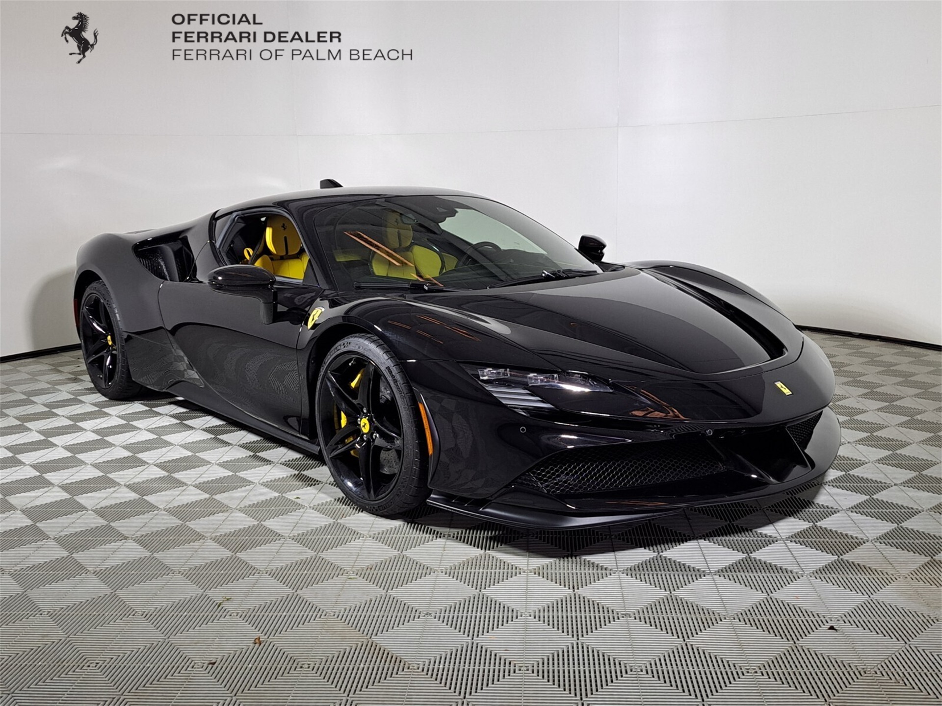 Certified Used 2023 Black Ferrari Base image 1
