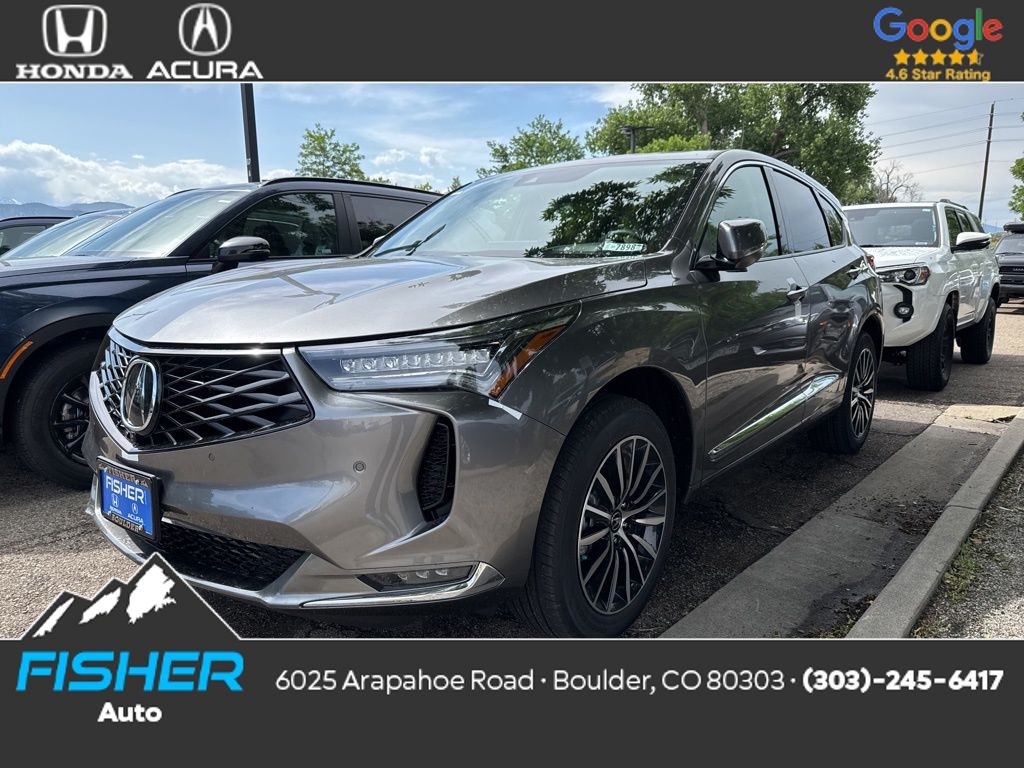 New 2025 Liquid Carbon Metallic Acura Advance Package image 1