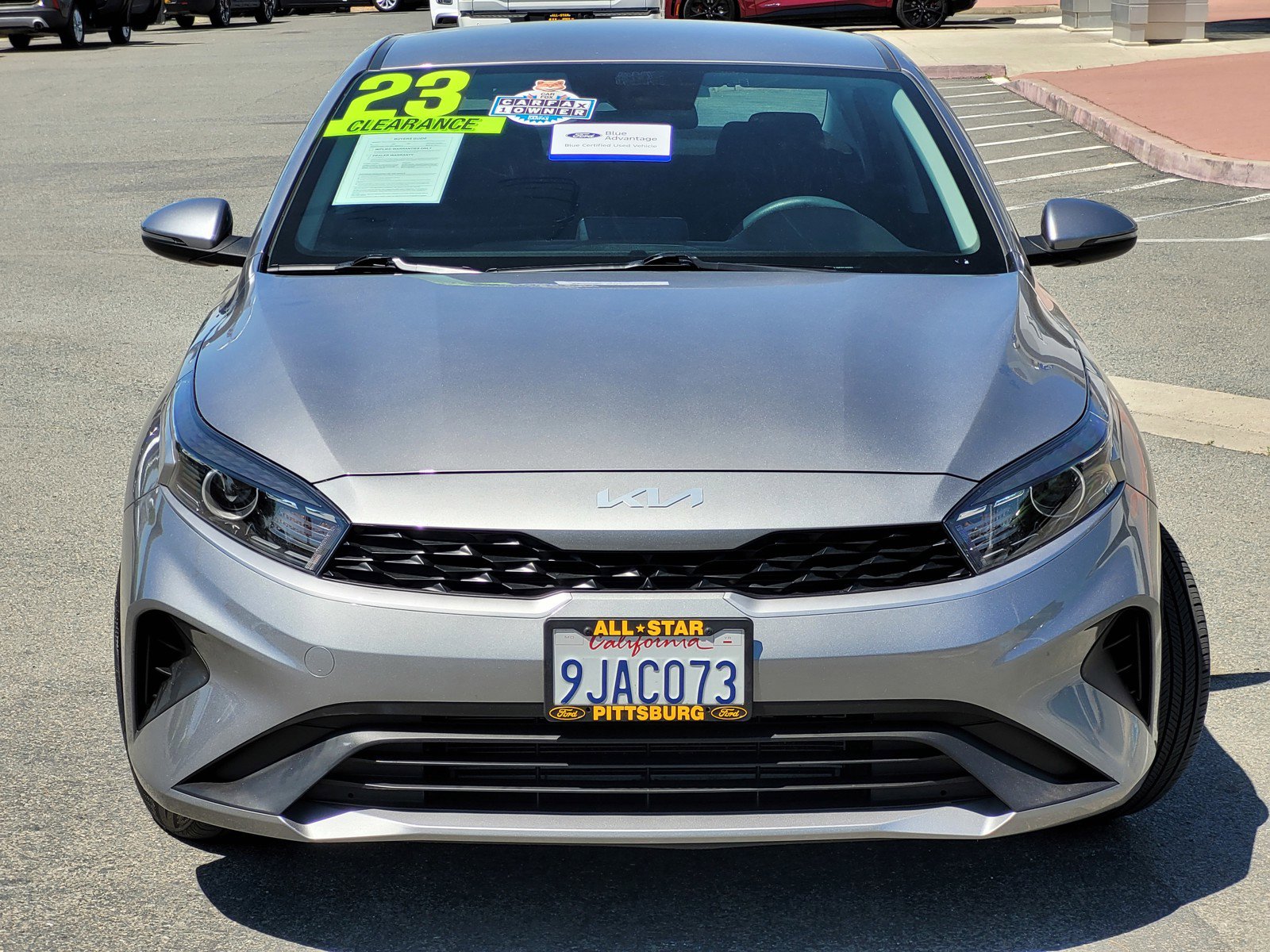 Certified 2023 Kia Forte LXS with VIN 3KPF24AD1PE683065 for sale in Pittsburg, CA