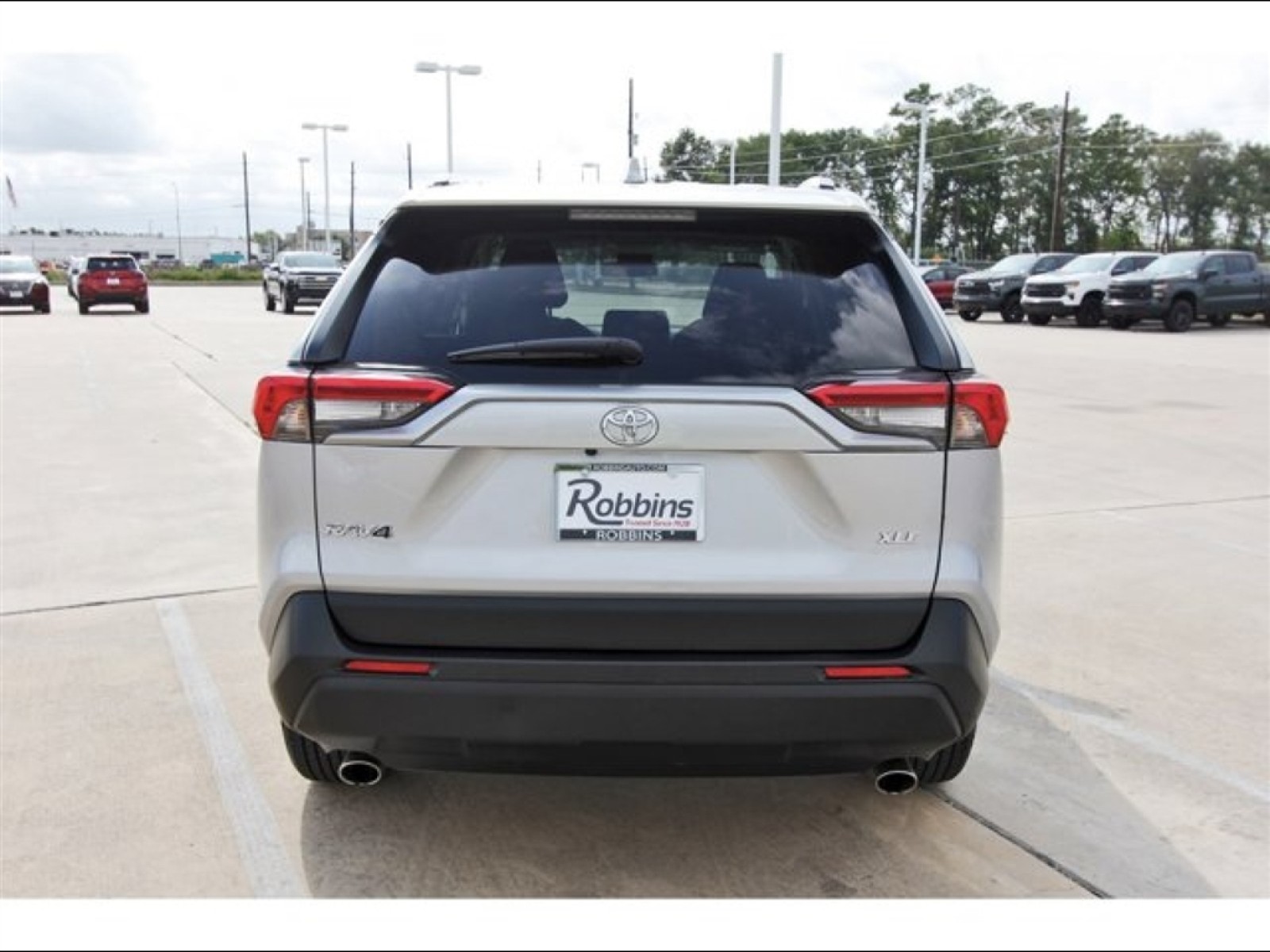 2024 Toyota RAV4 XLE Silver at Robbins Nissan