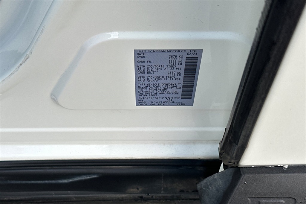 2024 Nissan Pathfinder SV photo 32