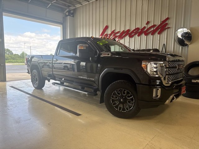 Used 2021 GMC Sierra 3500 Denali HD Denali with VIN 1GT49WEY2MF152521 for sale in Kansas City