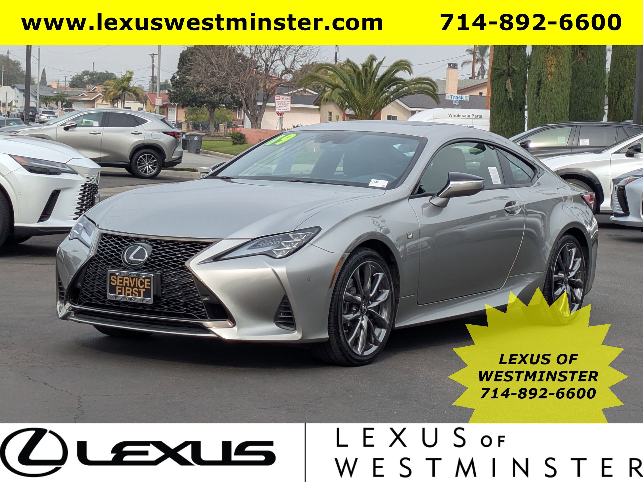 2019 Lexus RC 350 F SPORT