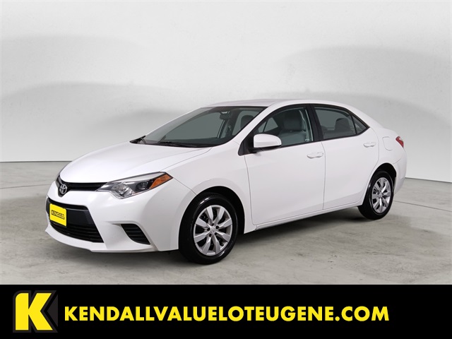 Used 2014 White Toyota LE image 1