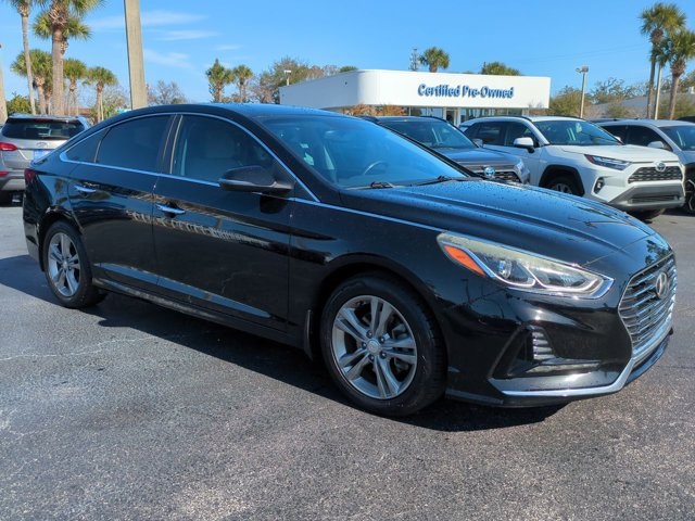 Used 2018 Hyundai Sonata SEL with VIN 5NPE34AF1JH673729 for sale in Daytona Beach, FL