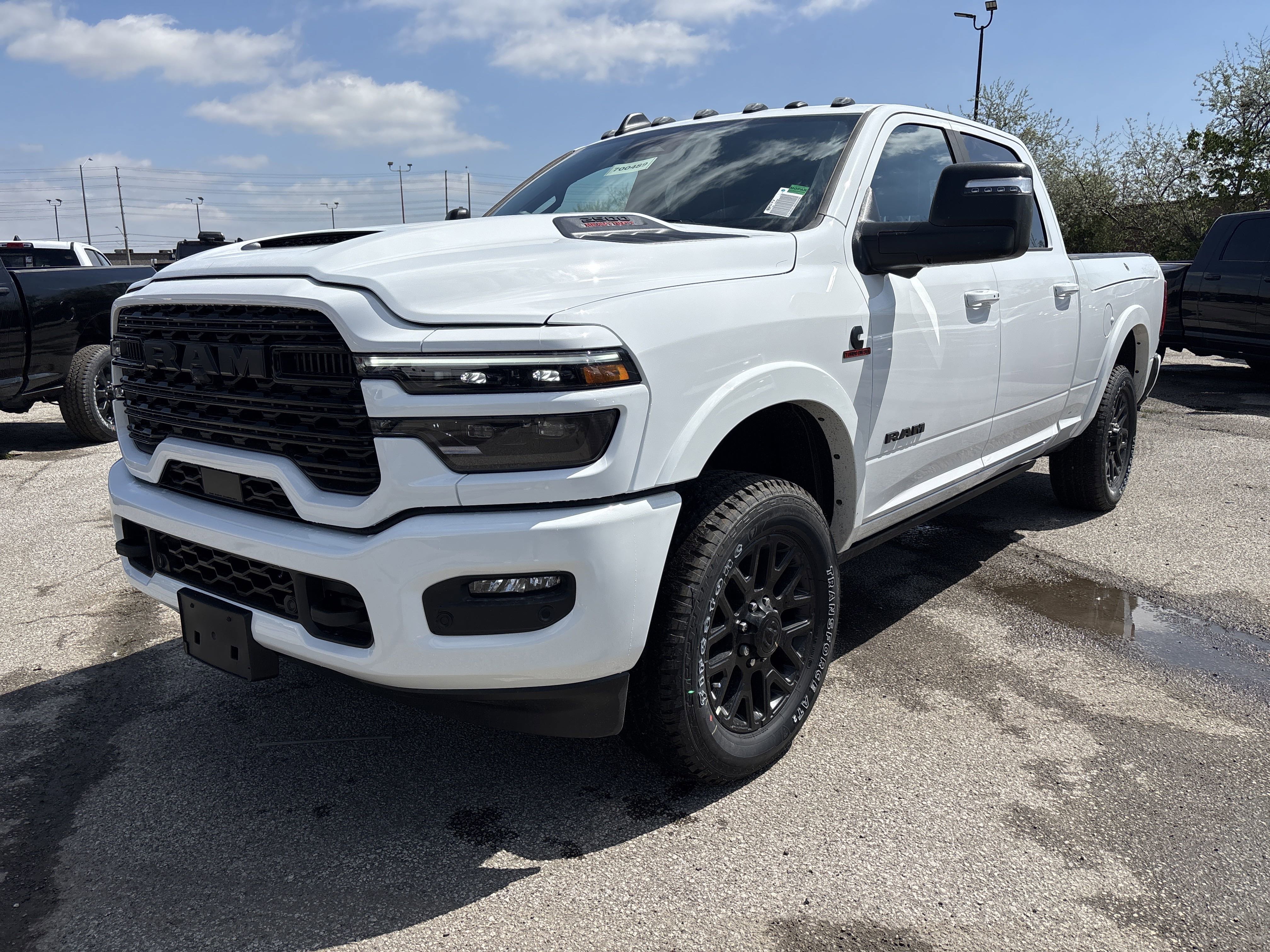 New 2025 Bright White Ram Limited image 1