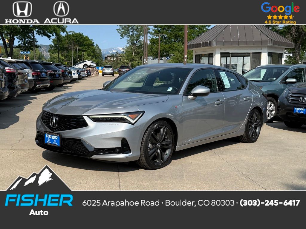 Used 2023 Lunar Silver Metallic Acura A-Spec Package image 1