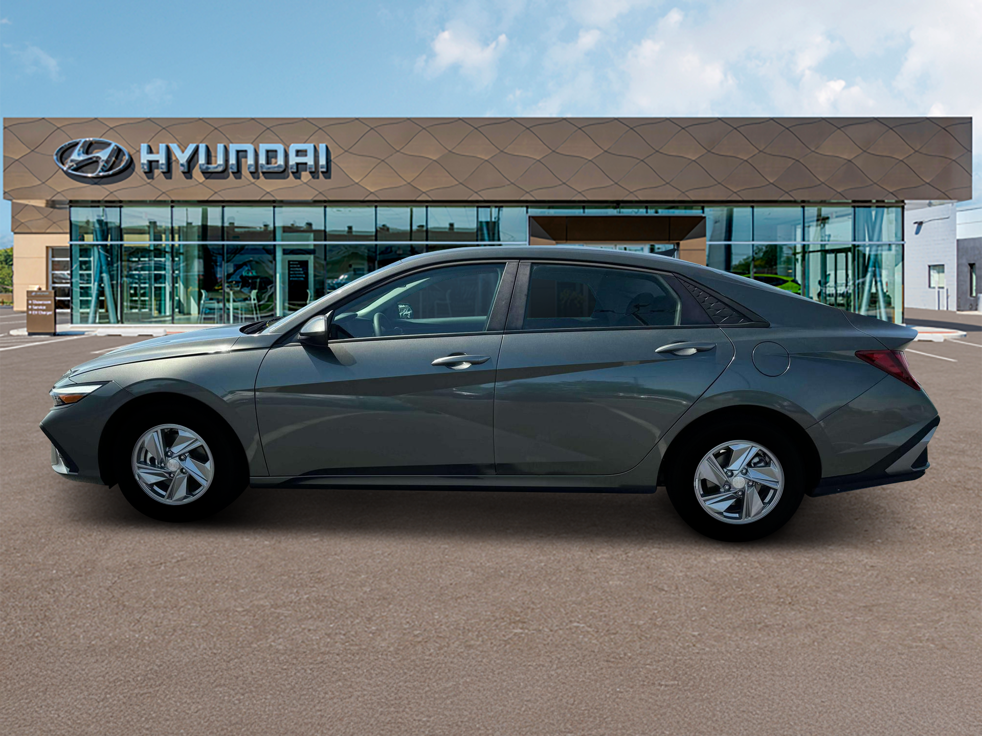 New 2025 Gray Hyundai SE image 3