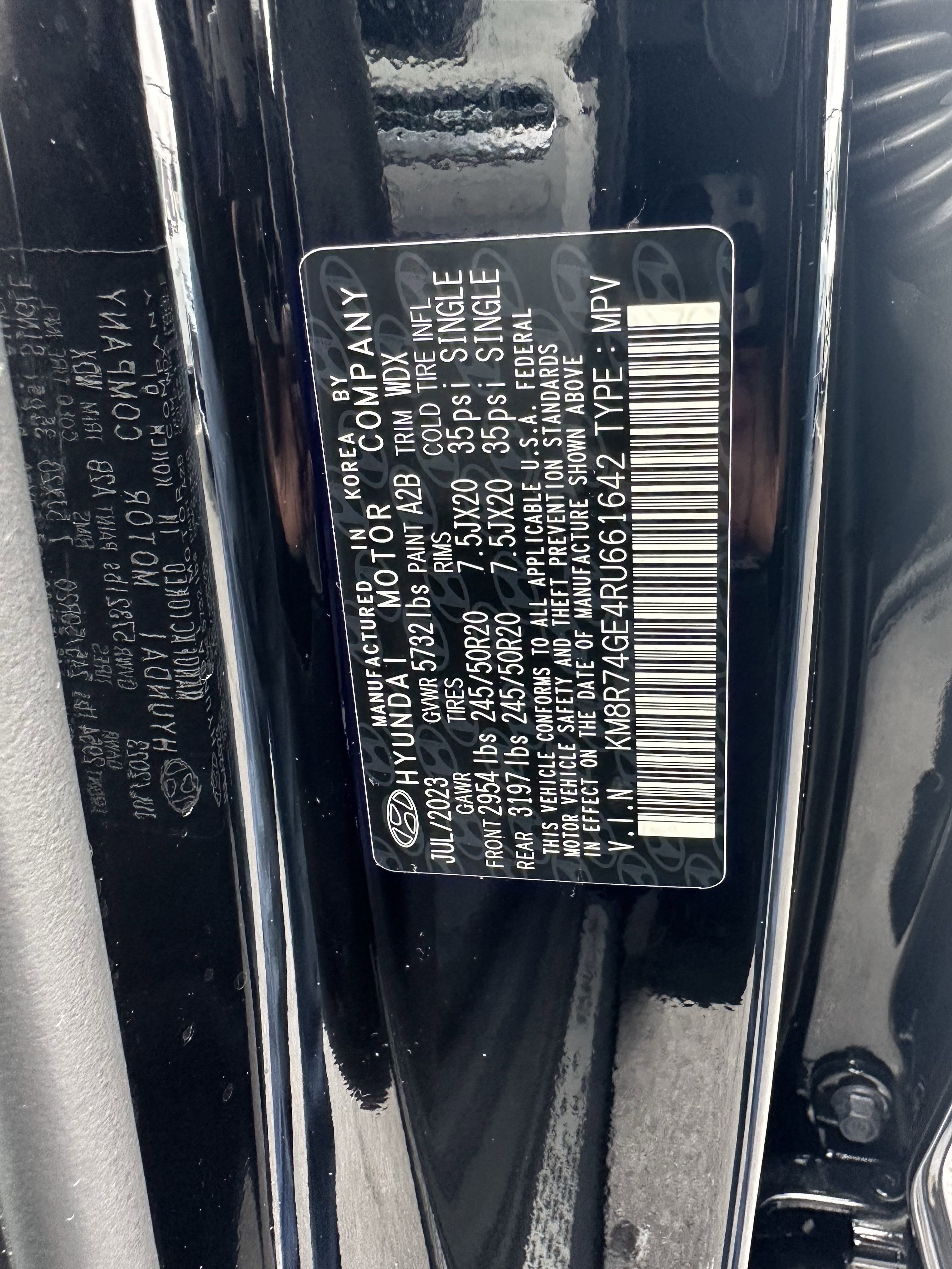 Used 2024 Abyss Black Pearl Hyundai Calligraphy image 35