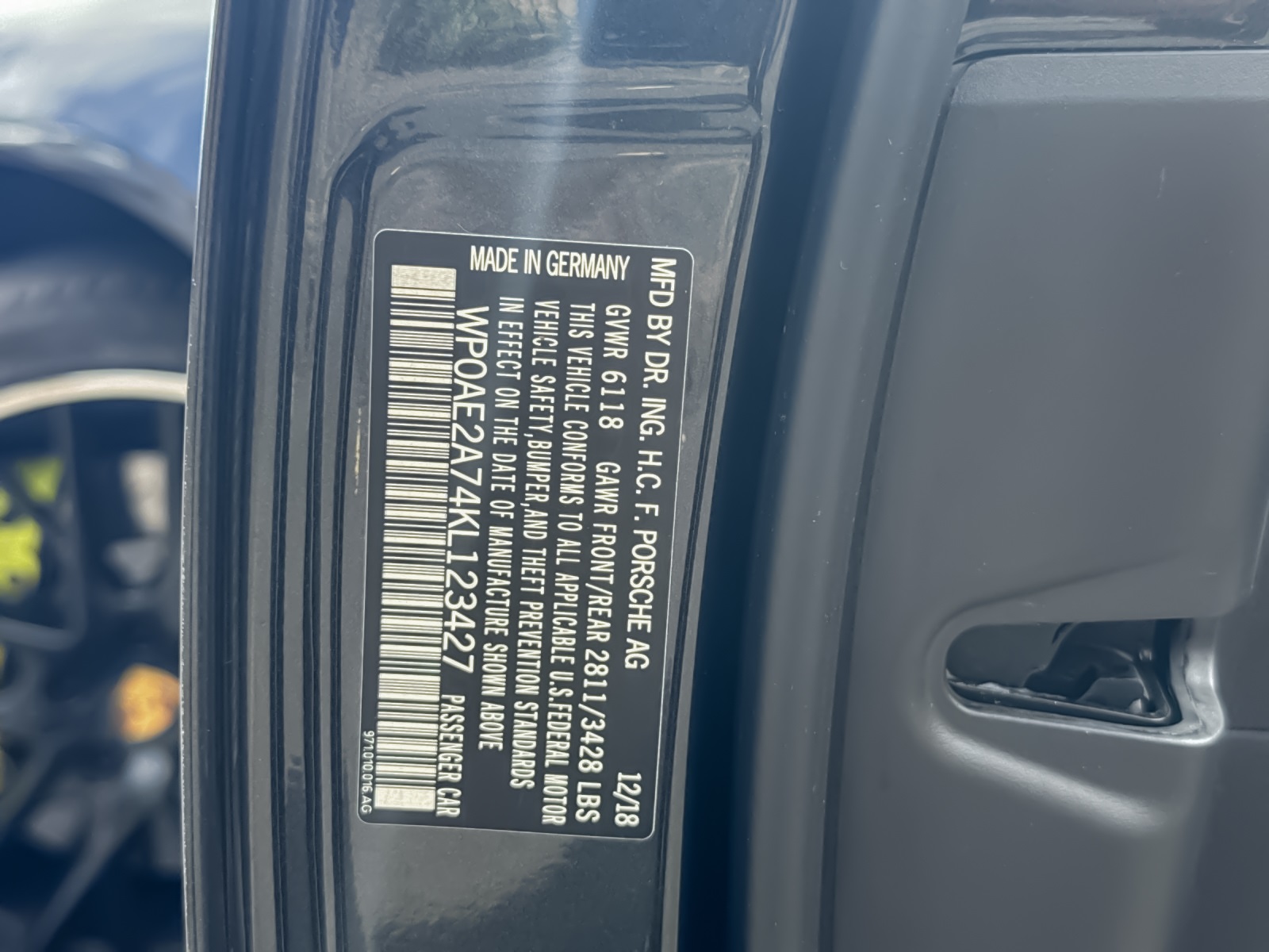 2019 Porsche Panamera E-Hybrid 4 photo 25