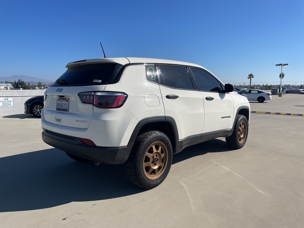 Used 2019 Jeep Compass Sport with VIN 3C4NJCABXKT613818 for sale in Orange, CA
