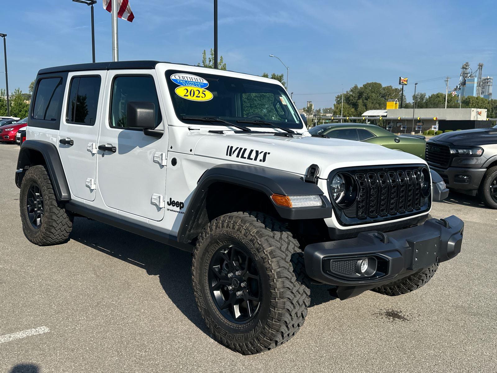 2025 Jeep Wrangler Willys photo 3