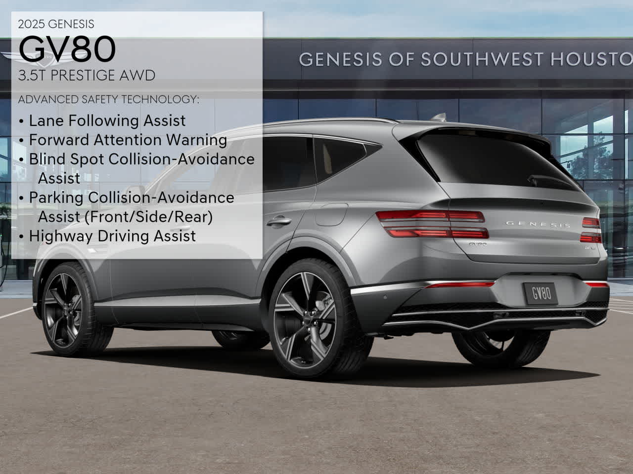 2025 Genesis GV80 3.5T Prestige photo 4