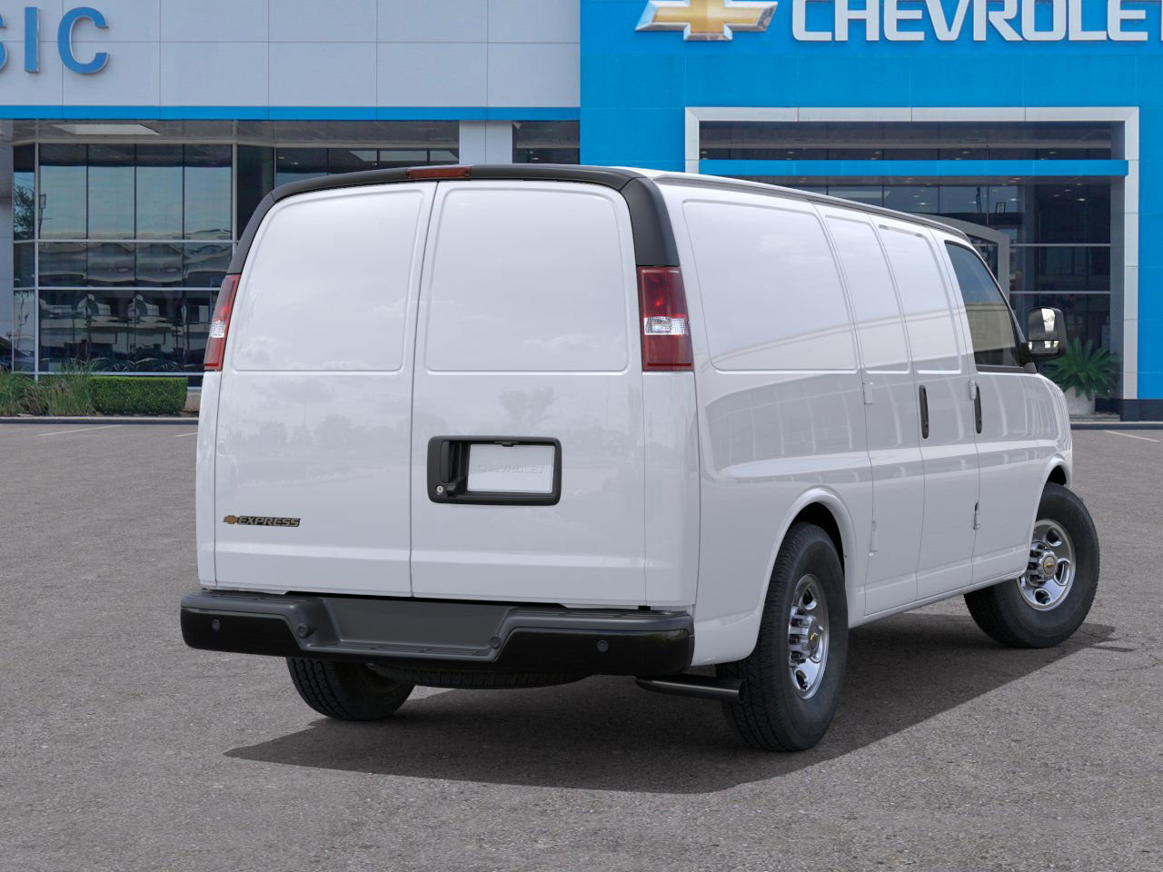 2025 Chevrolet Express Cargo 2500 WT White at Classic Elite Chevrolet Sugar Land