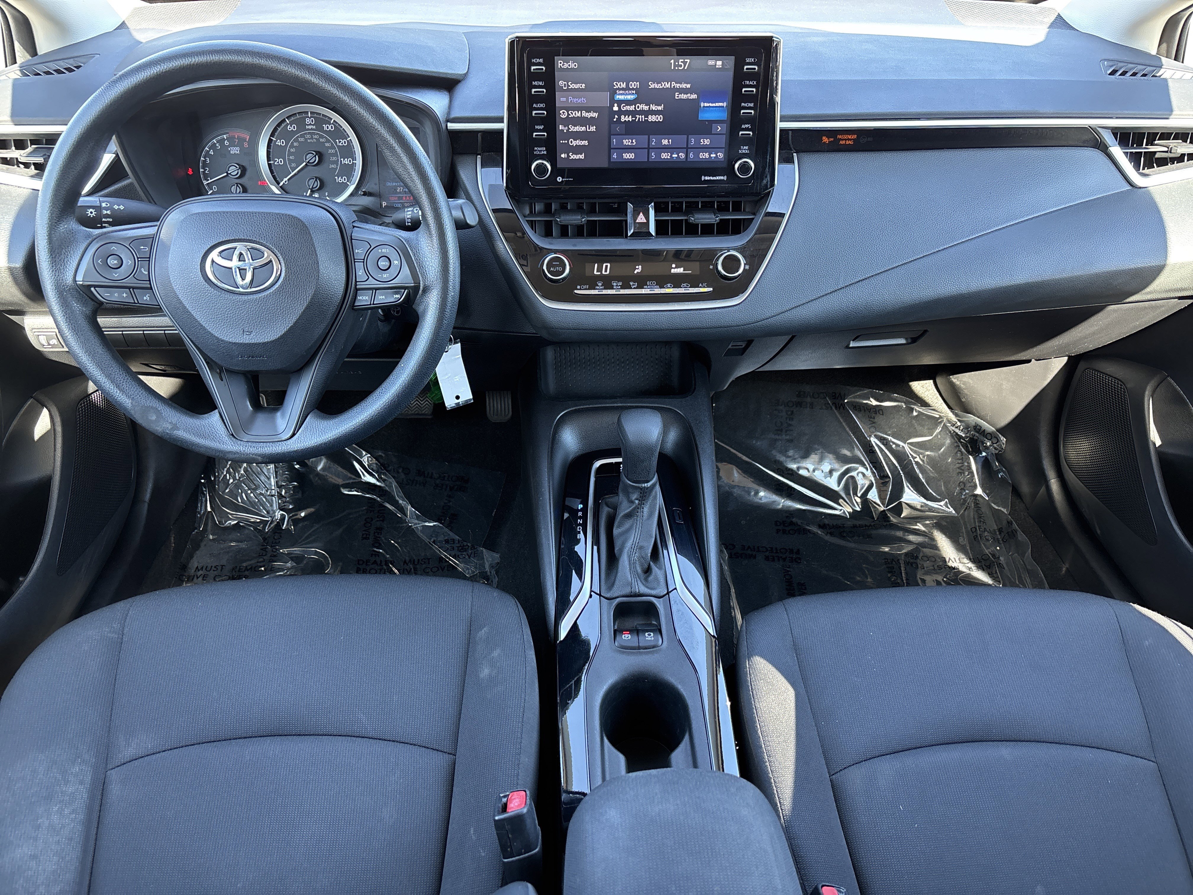 Used 2021 Toyota Corolla LE with VIN 5YFEPMAE1MP269929 for sale in Brunswick, GA
