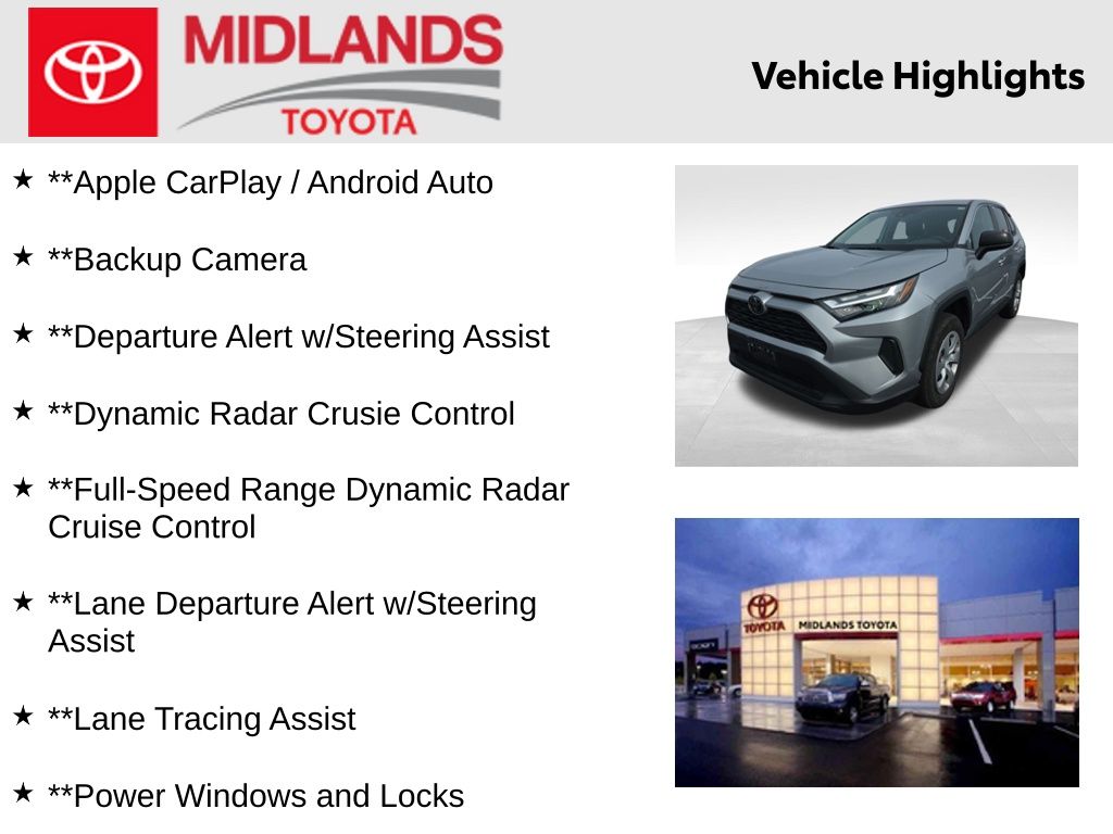 Used 2024 Toyota RAV4 LE with VIN 2T3F1RFV8RW442208 for sale in Northfield, Minnesota