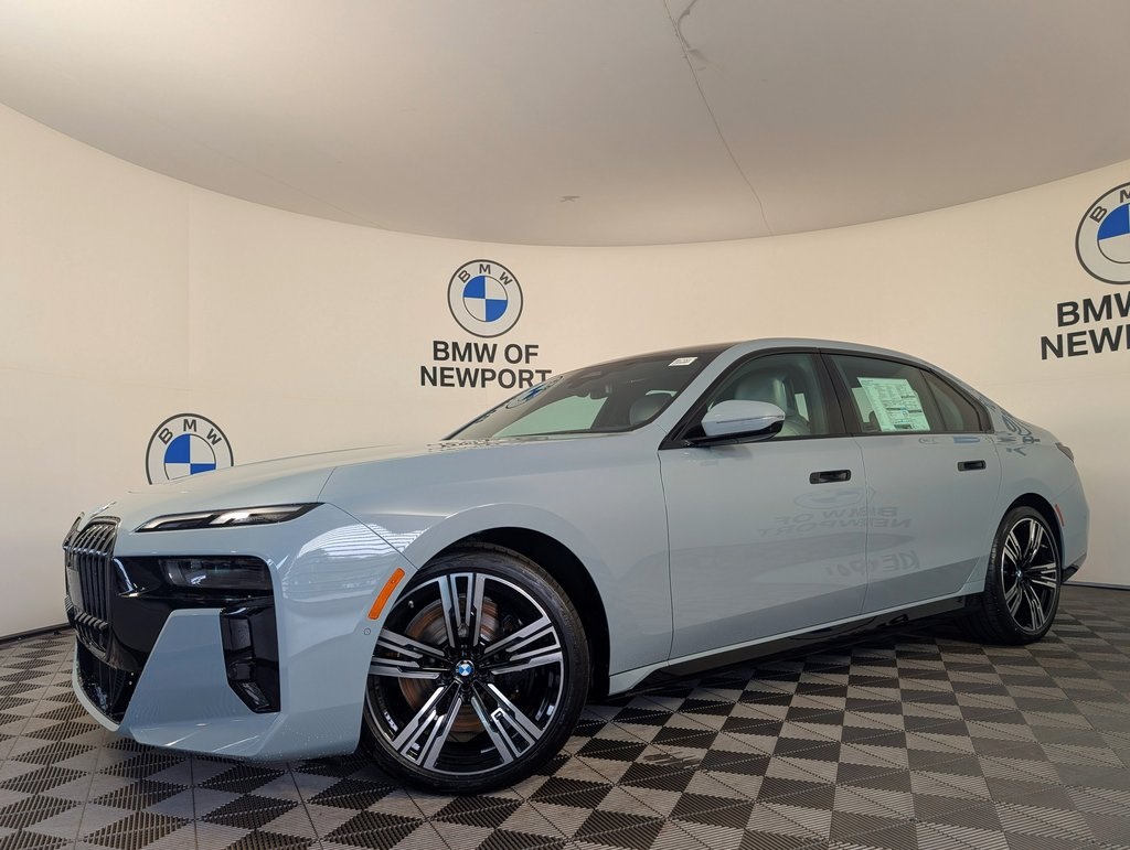 New 2025 Brooklyn Grey Metallic BMW 740i xDrive image 1
